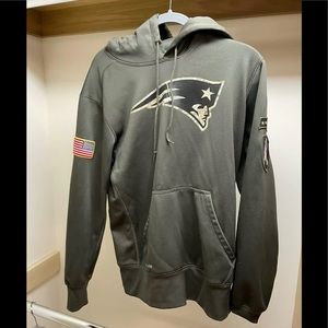 Nike New England Patriots salute to service hoodie